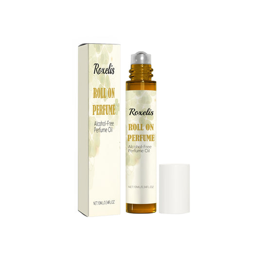 Roll On Perfume, Travel Pack Concentrated Long Lasting Fragrance Body Fragrance Natural Fresh Light Fragrance Ball Perfume