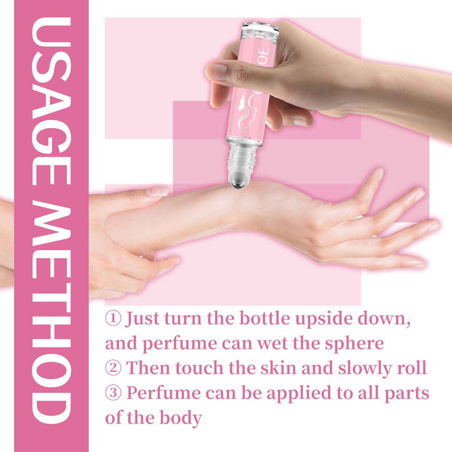 OUHOE Perfume Ball, Portable Long-Lasting Fragrance Refreshing Fragrance Fresh And Elegant Dating Perfume
