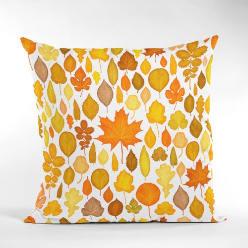 Autumn Decor Throw Pillow, Living Room Sofa Fall Decor Pillow Cover by