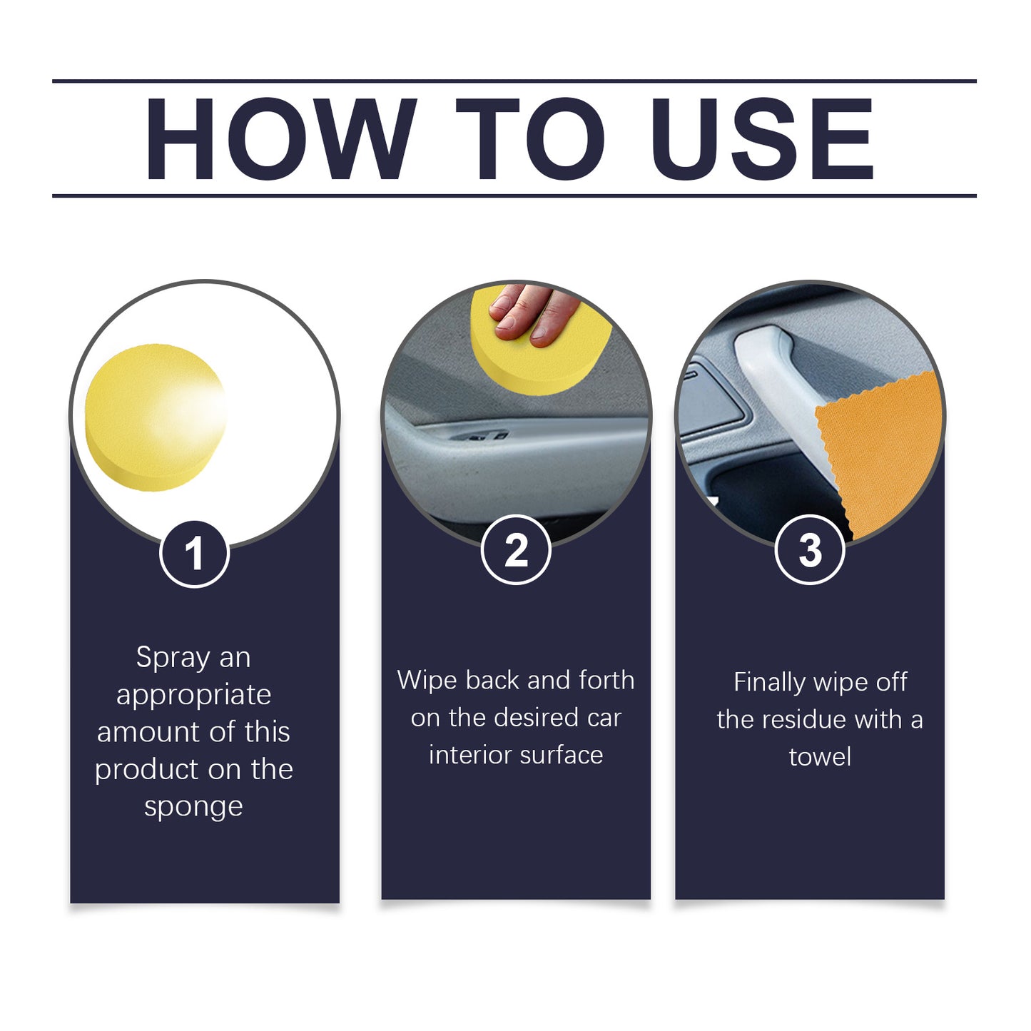 Automotive Interior Retreader Deep Cleaning, Waterproof And Anti-Fouling Reconditioning Interior Maintenance Cleaner