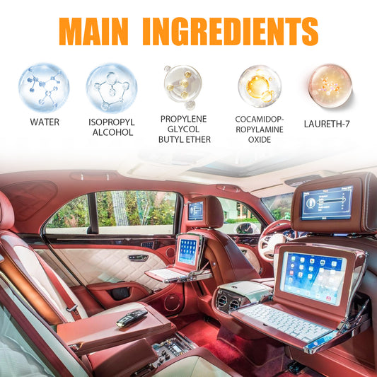 Car Decoration Repair Agent, Interior Renovation Cleaning Decontamination Care Polishing Multi-Purpose Cleaning Agent