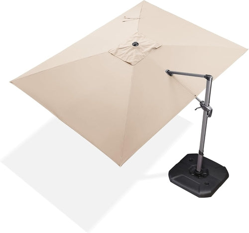 Cantilever Patio Umbrella 9 By 11.5 Feet 360 Rotation