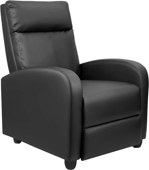 PU Leather Recliner Chair For Home Theater Ergonomic Build