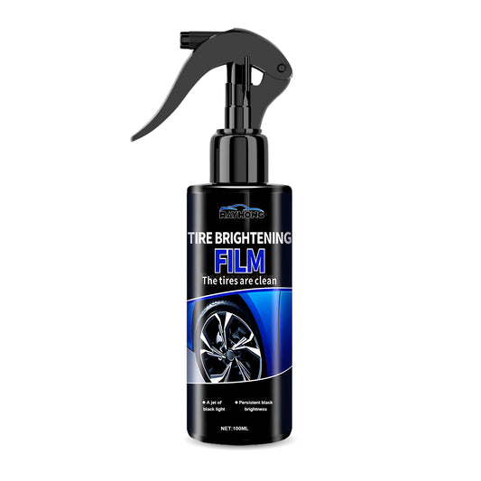Tire Brightening Film, Wheel Retreading Clean Polished Brightening Multi-Functional Wheels From Spray Paint