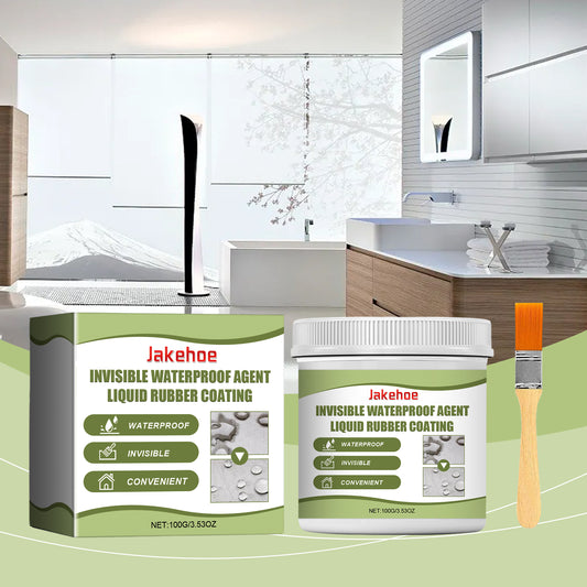 Jakehoe Invisible Waterproof Sealant Waterproof Invisible Glue Seals Household Smash Free Brick Waterproof Paint