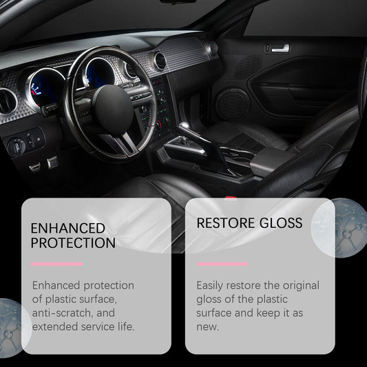 Rayhong Automotive Plastic Refurbishment Spray, Automotive Interior Plastic Coating Refurbishment, Polishing, Maintenance And Coating Spray