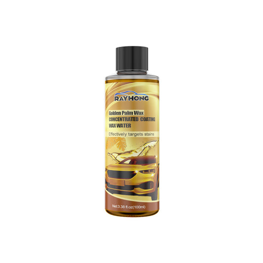 Golden Palm Wax Concentrated Coating Wax Water, Foam Cleaning Agent Special Decontamination Coating Car Wash Wax Water