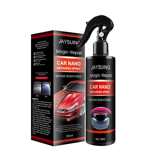 Auto Coating Spray, Super Hydrophobic Coating Repair Car Paint Scratches Water Stains Dust Polishing Spray