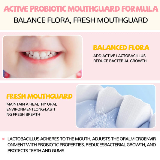 Wiieey Children's Teeth Cleaning Spray Teeth Care Mouth Spray Teeth Fresh Children's Teeth Care Spray