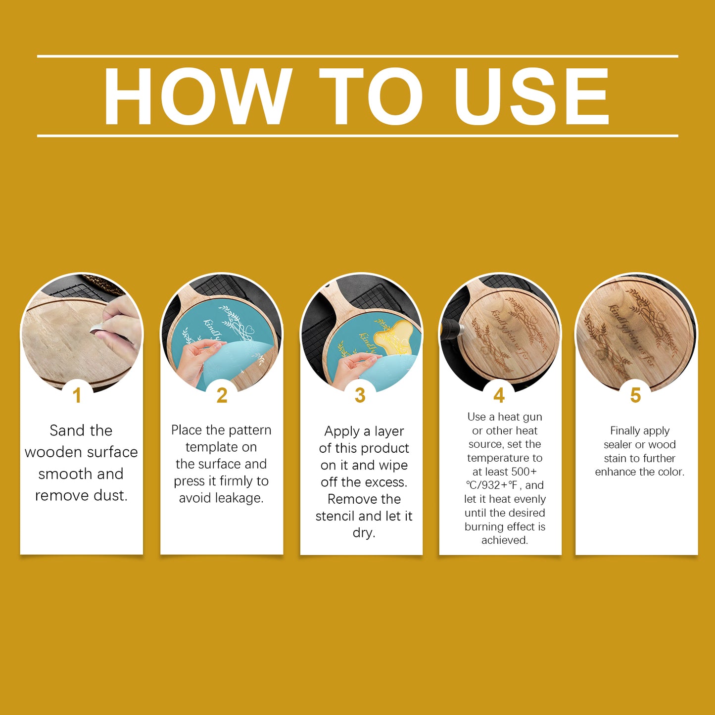 Jue Fish Wood Burning Paste, Diy Pyrography Wood Burning Paste Leather Canvas Paper Burning Paste