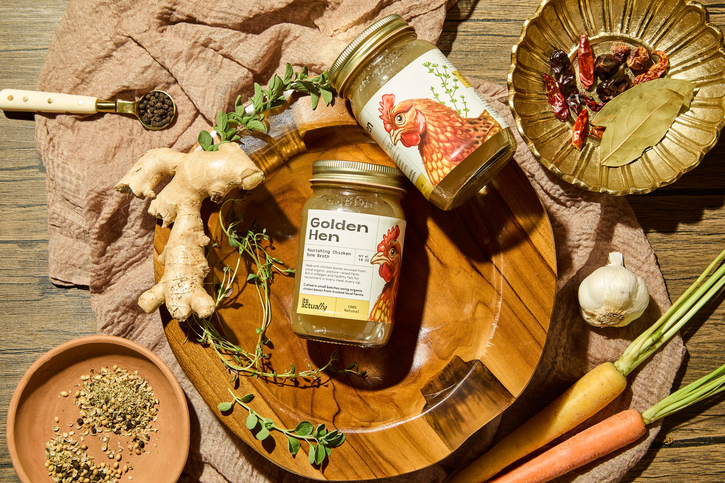 Nourishing Halal Chicken Bone Broth