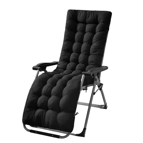 67x22in Chaise Lounger Cushion Recliner Rocking Chair Sofa Mat Deck