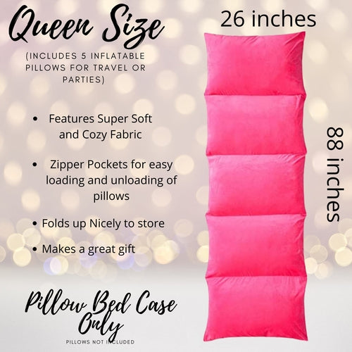 Hot Pink Pillow Bed, Hot Pink Pillow Bed Floor Lounger