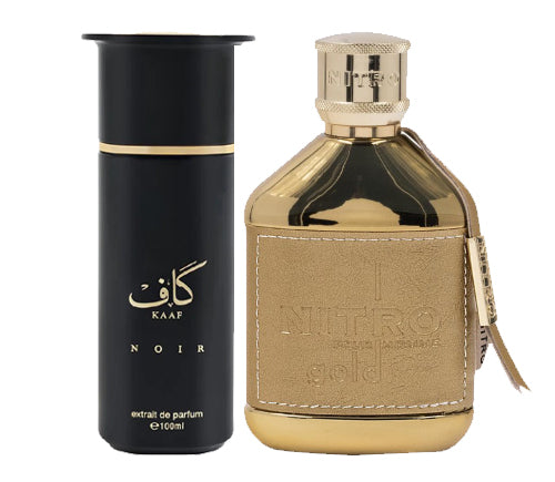 Ahmed Al Maghribi Kaaf Noir & Dumont Nitro Gold - Bundle