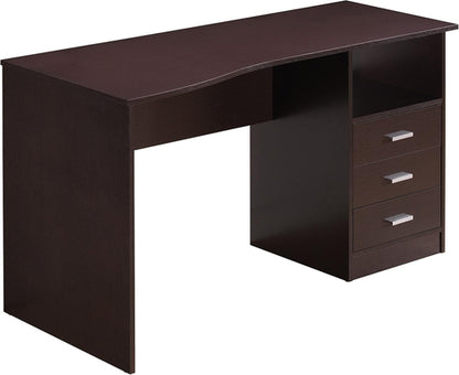 Classic Computer Desk with Multiple Drawers, 29.5" X 23.6" X 51.2",