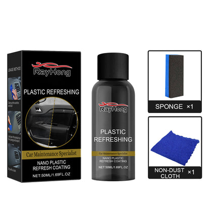 Plastic Refreshing, Multi-Functional Interior Instrument Panel Refurbishment Cleaning Agent