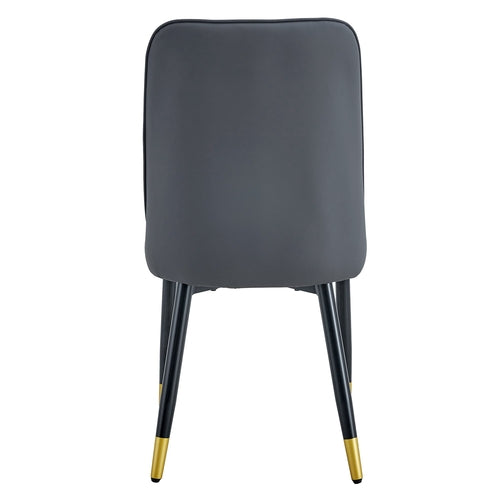 Modern Dining Chairs Set of 4 – PU Leather Upholstered Chairs with