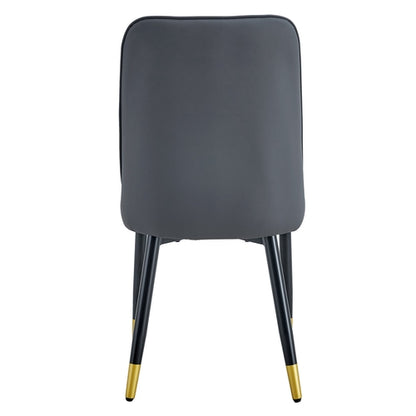 Modern Dining Chairs Set of 4 – PU Leather Upholstered Chairs with