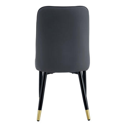 Modern Dining Chairs Set of 4 – PU Leather Upholstered Chairs with
