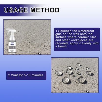 Jaysuing Waterproof Glue Bathroom Pipe Smash Free Brick Roof Exterior Wall Multifunctional Seal Leak Proof Spray