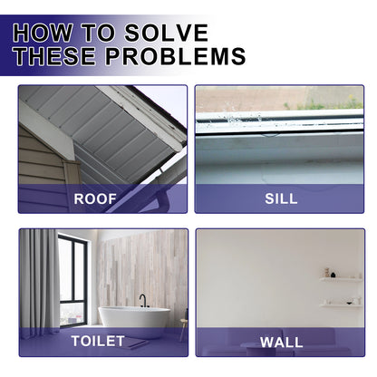 Jaysuing Waterproof Glue Bathroom Pipe Smash Free Brick Roof Exterior Wall Multifunctional Seal Leak Proof Spray