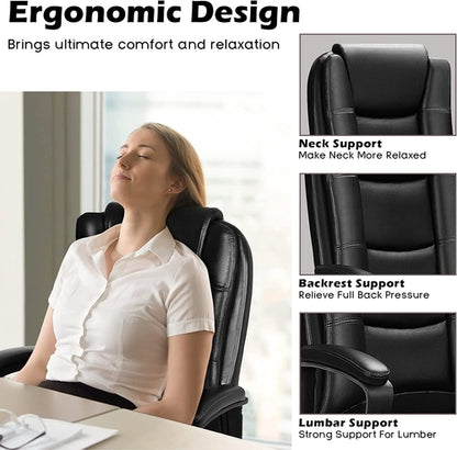 Ergonomic Executive Chair Lumbar Support Height Adjustable