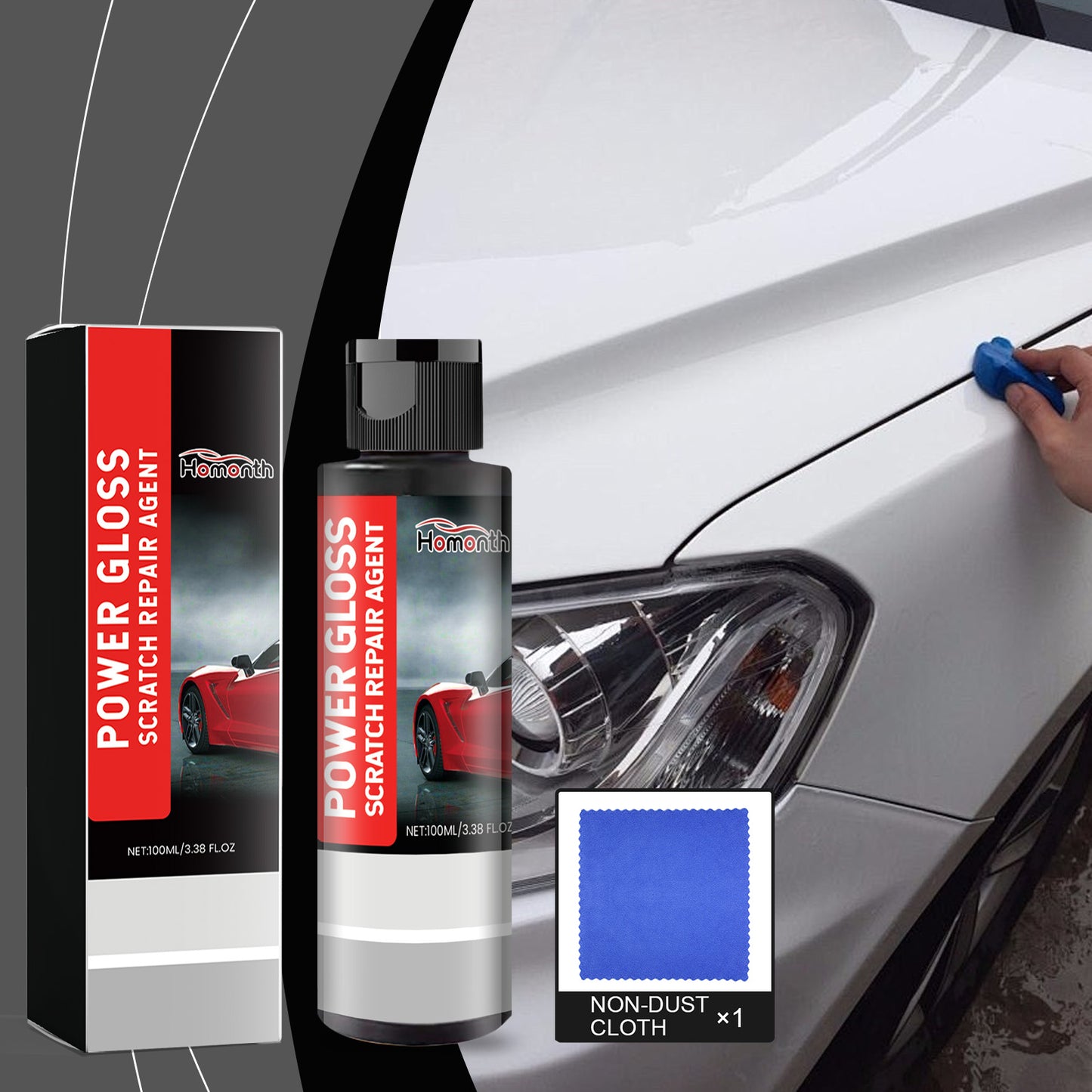 Car Scratch Repair Agent Set Car Paint Polishing Cleaning And Maintenance Scratch Repair Care Set