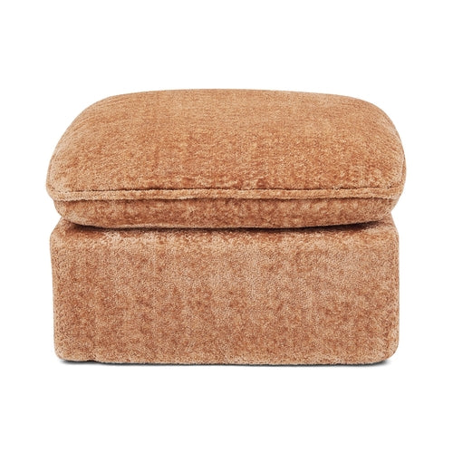 Modern Boucle L-Shaped Sectional Sofa with Two Moveable Ottomans,