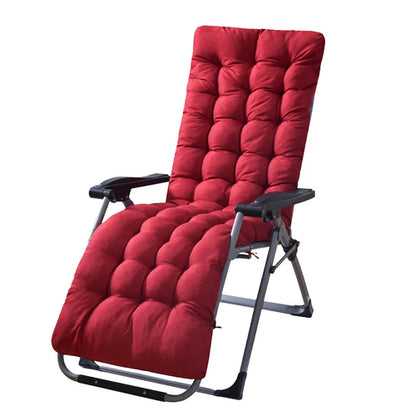 67x22in Chaise Lounger Cushion Recliner Rocking Chair Sofa Mat Deck