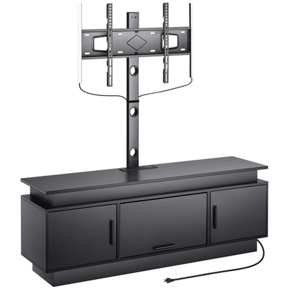 60" TV Stand With Mount For Up To 75 In TVs, Entertainment Center With