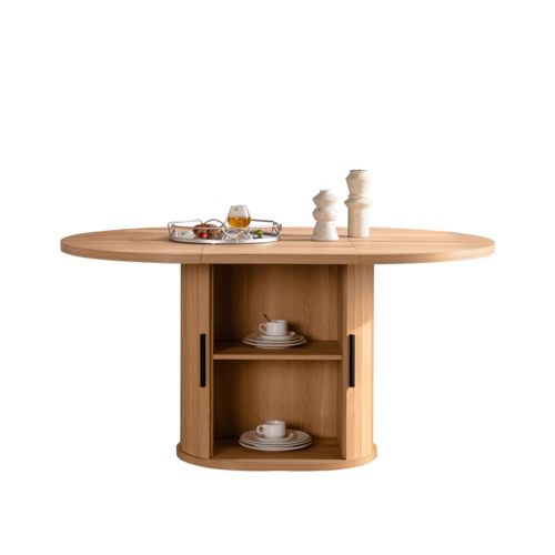 59 Inch Oval Dining Table for 4-6 Oval Table Kitchen Modern Oval