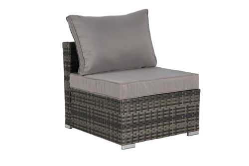 8 Piece Outdoor Patio Sectional Sofa Set – Wicker Conversation Set