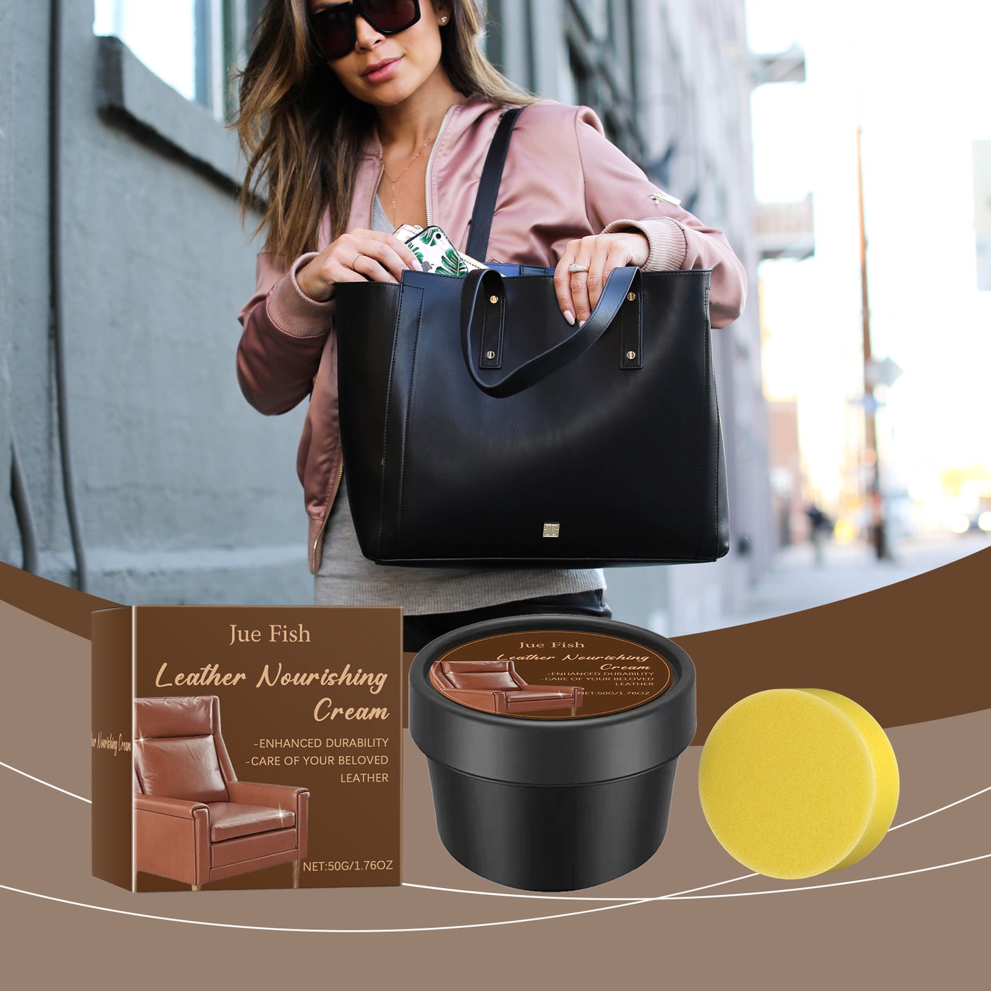 Leather Scratch Repair Cream, Leather Bag Sofa Leather Shoes Nourishing Cream Care Cleaning Cream