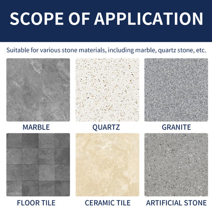 Stone Crystal Plating Agent, Kitchen Tile Marble Surface Rejuvenation Repair Brightening Maintenance Cleaning Agent