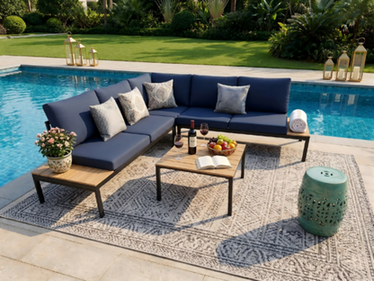 Outdoor Patio Furniture Handcrafted Sofa Set