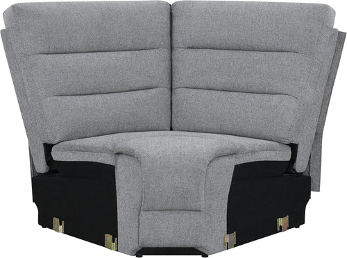 David 3-Piece Motion Sectional Sofa In Smoke Manual Reclining