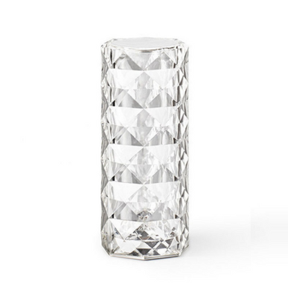 RGB Creative Rose Crystal, Lamp-Touch Control-Adjustable 16-Color