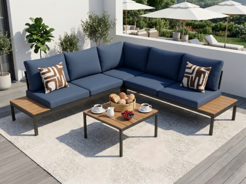 Outdoor Patio Furniture Handcrafted Sofa Set
