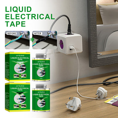 Jaysuing Insulating Adhesive Heat Insulation, Water Resistance And High Temperature Protection Electrical Joints Are Connected With Liquid Electrical Tape