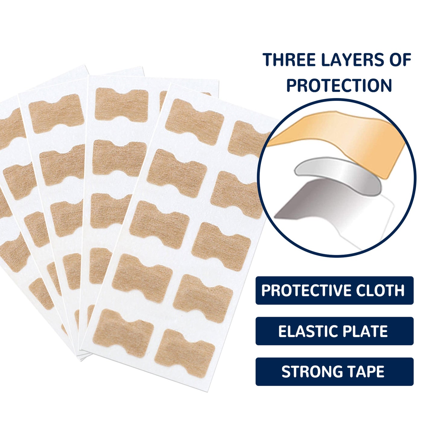 EELHOE Nail Correction Patch, Nail Insert Correction And Repair Toe Manicure Nail Patch