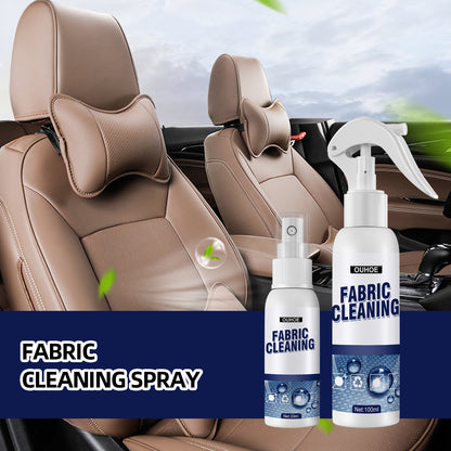 Fabric Cleaning Spray, Car Cleaner Interior Ceiling Fabric Flannelette Seat Decontamination Cleaner