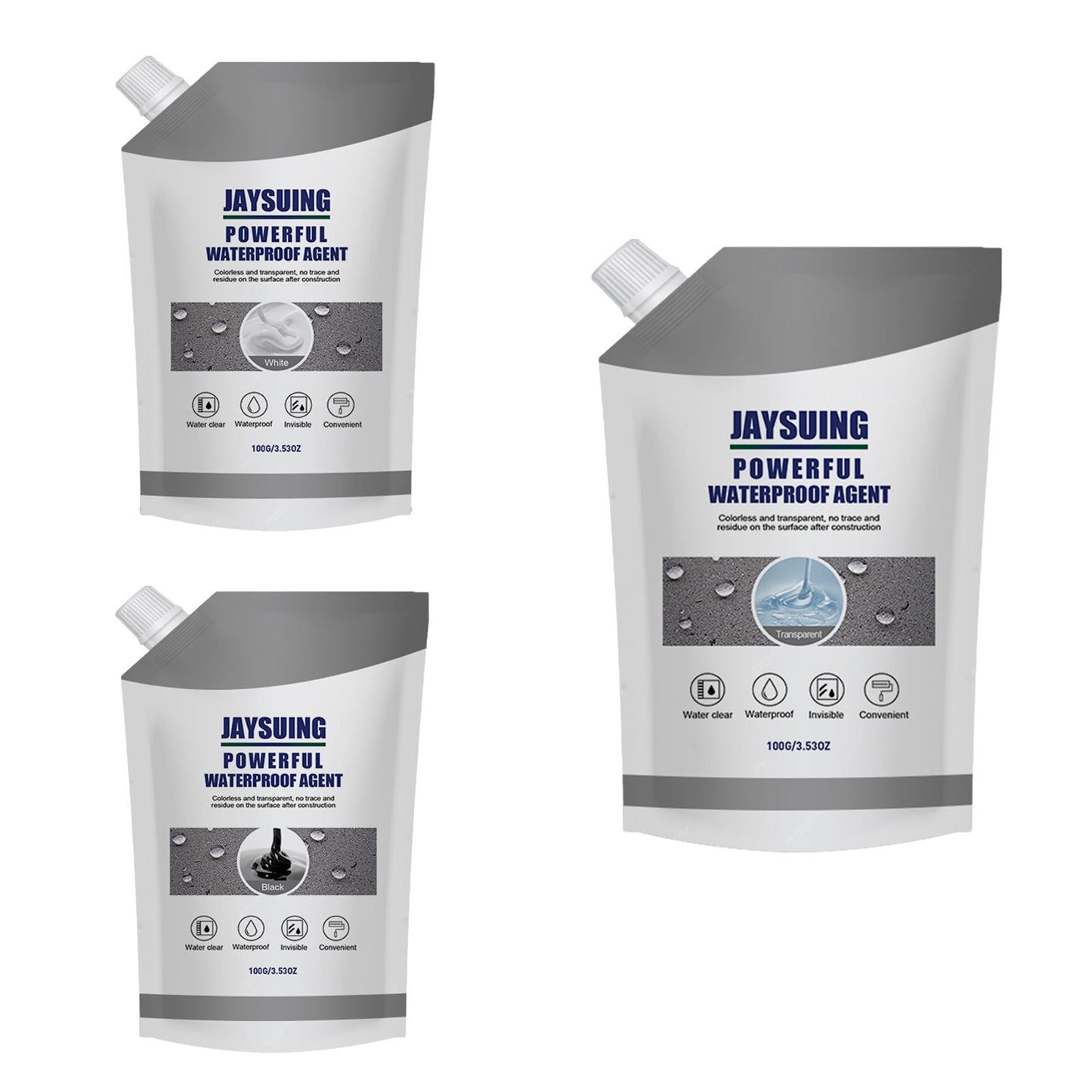 Waterproof Glue Roof Windowsill Leak Repair Paint Bathroom Interior Wall And External Wall Tile Waterproof Leak Stop Glue