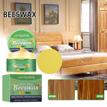 Jaysuing Wood Scratch Repair Beeswax Home Wood Floor Scratch Repair Color Polishing And Brightening Care Wax