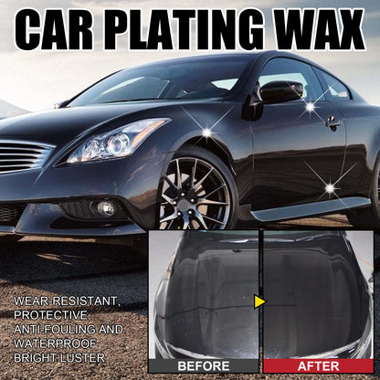 Automobile Crystal Wax Plating, Scratch Repair Coating Wax Decontamination Polishing Maintenance Solid Wax For Waxing Cars