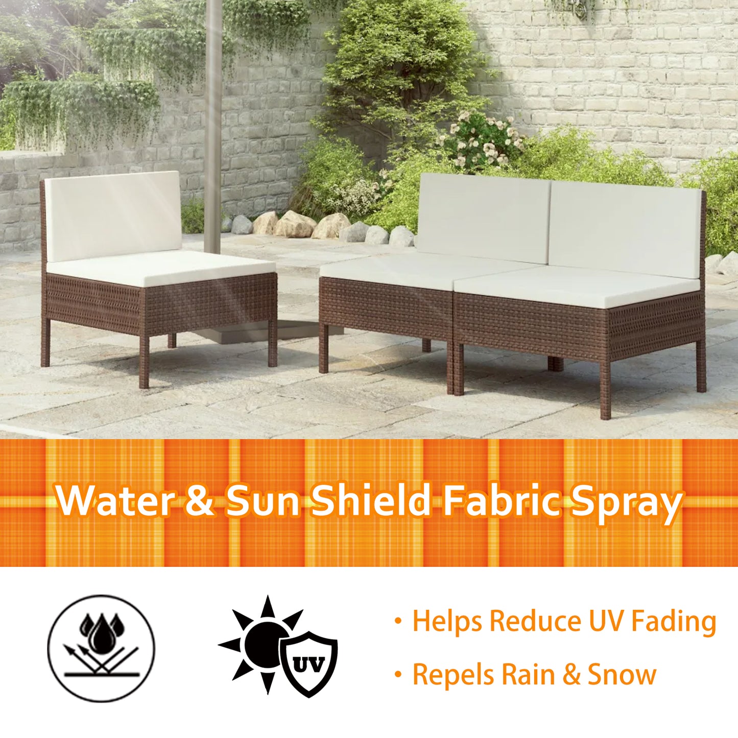 Jue-Fish Outdoor Waterproof Protective Fabric Spray, Summer Fabric Cooling Waterproof Protection Cool Refreshing Spray