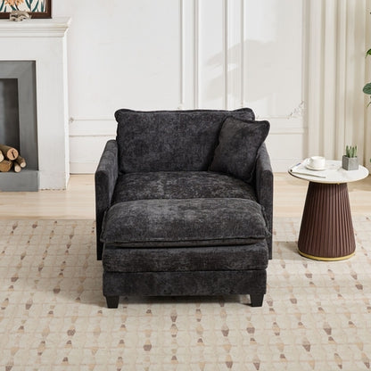 Cloud Sofa Modern Sectional Couch, Comfy Double Layer Upholstered Seat