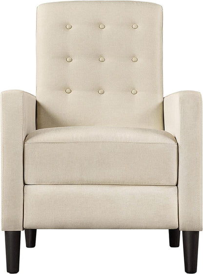 Fabric Recliner Chair Mid Century Modern With Durable Polyester