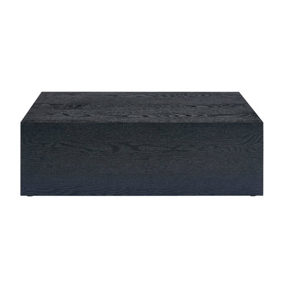 Modern Coffee Table – 39.3" Rectangular Accent Table with Textured