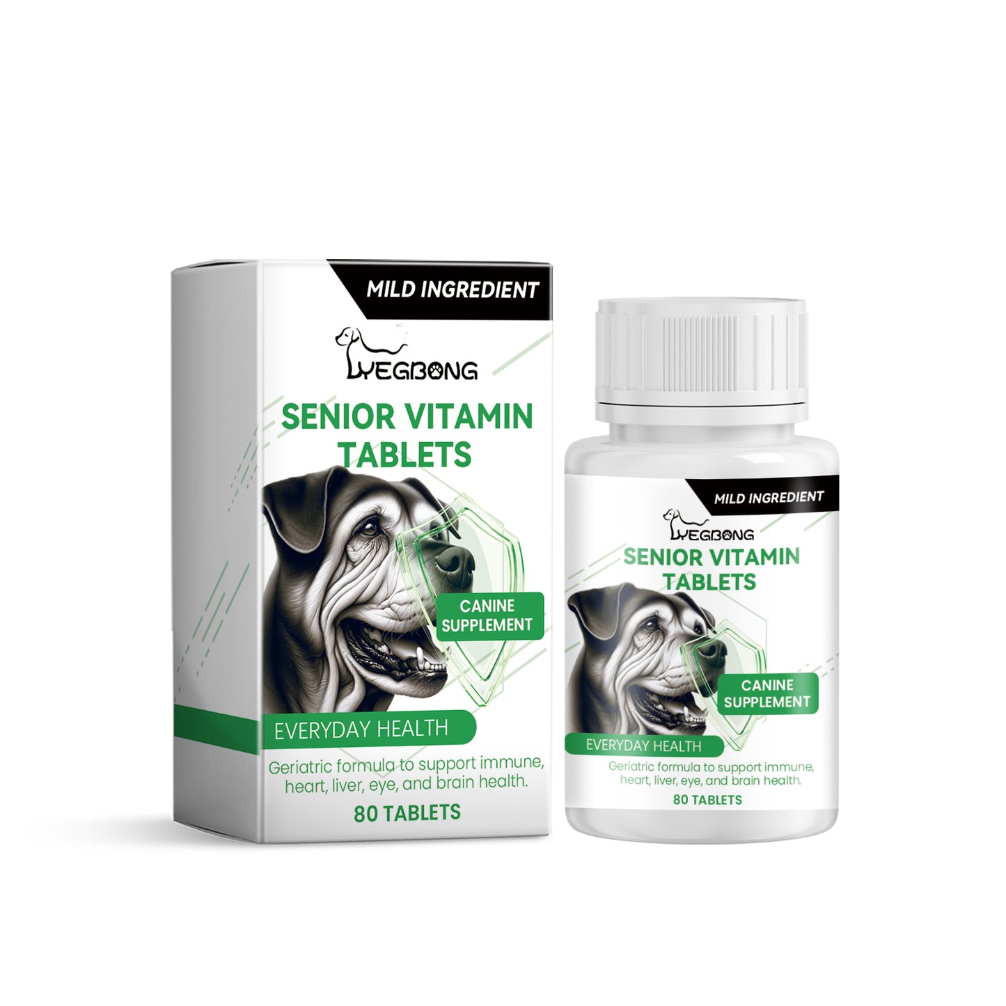 Yegbong Senior Vitamin Tablets, Provide Comprehensive Nutrition Support To Promote Healthy Food
