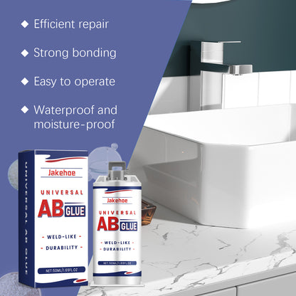 Repair Glue Pipe Surface Cracks Wall Tile Crevices Waterproof Adhesive Casting Glue Ab Adhesive Repair Agent